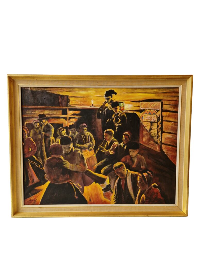 Glezna "Deju vakars", eļļa