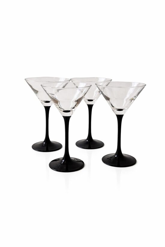 Vintage Luminarc martini glāzes