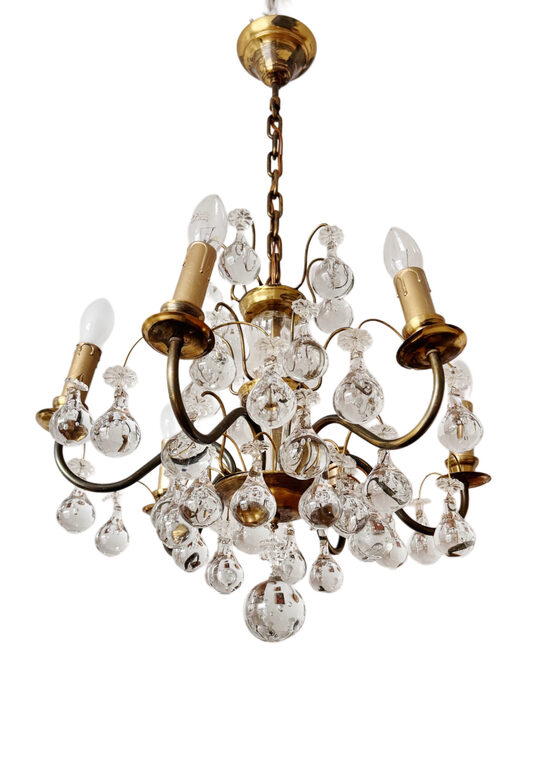 Orrefora kristāla lustra