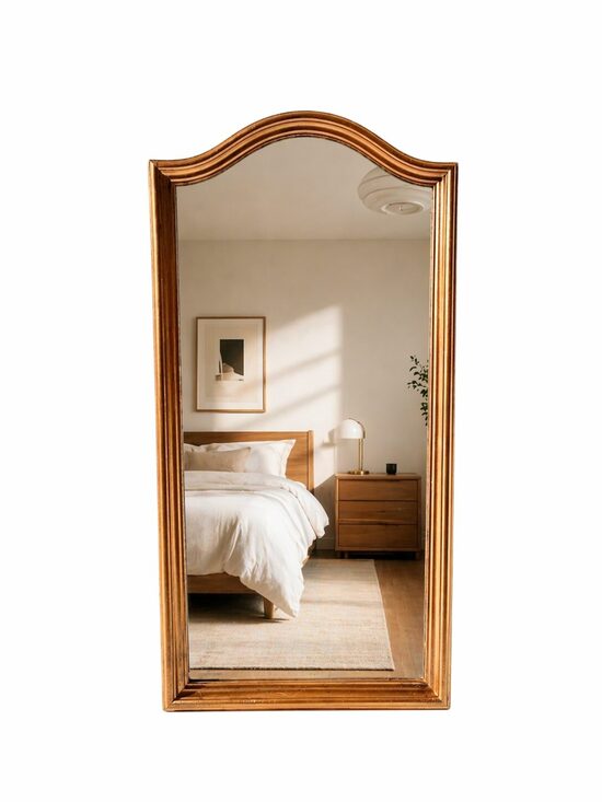 Vintage sienas spogulis