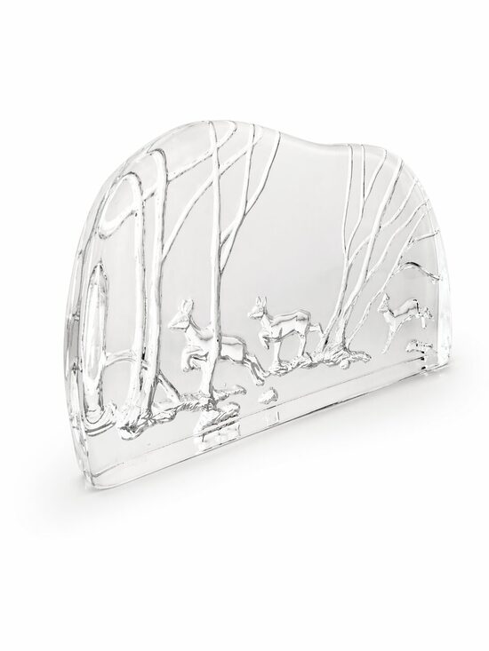 Nybro Glasbruk kristāla stikla mākslas darbs