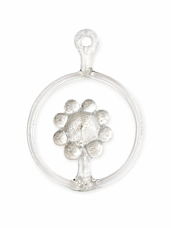 Kosta Boda "Zieds apļos" – Vintage skandināvu stikla dekors