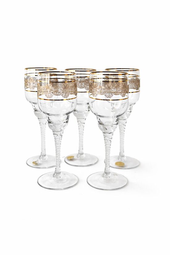 Bohemia liķiera glāžu komplekts