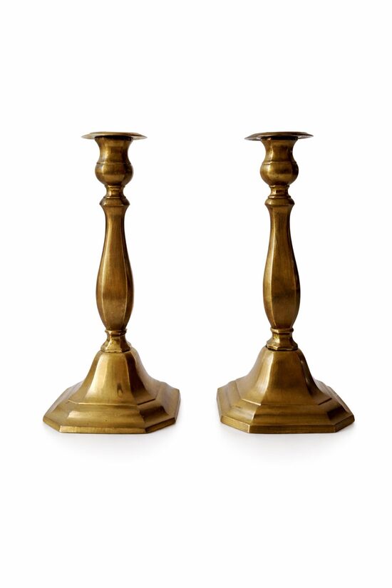 Misiņa svečturu komplekts