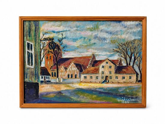 G. Håkansson, Glezna ''Mājas''