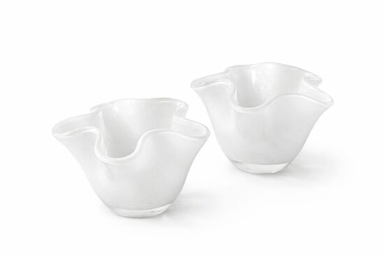 Murano stikla pienbalti trauciņi