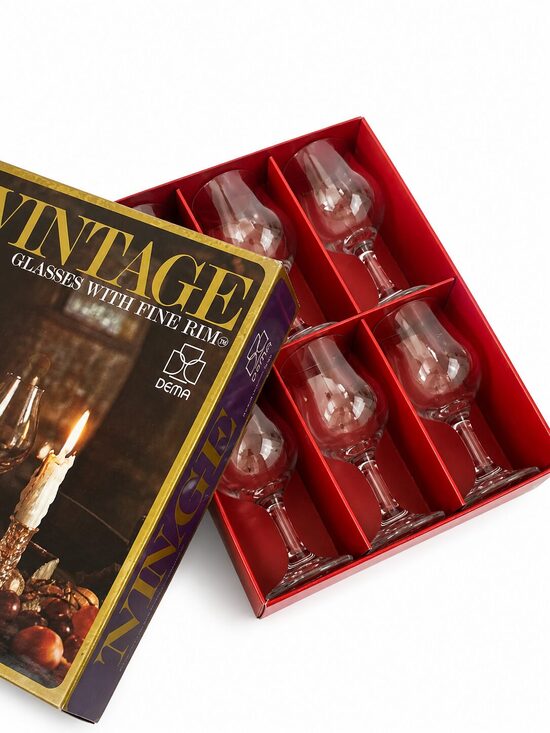 Wine Glasses with Original Packaging