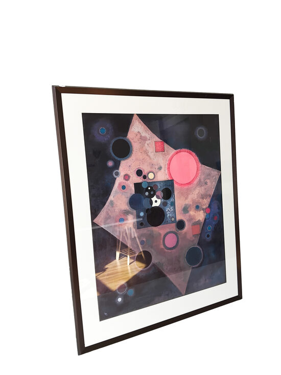 Reprodulcijas prints ''Formas'', Vassily Kandinsky