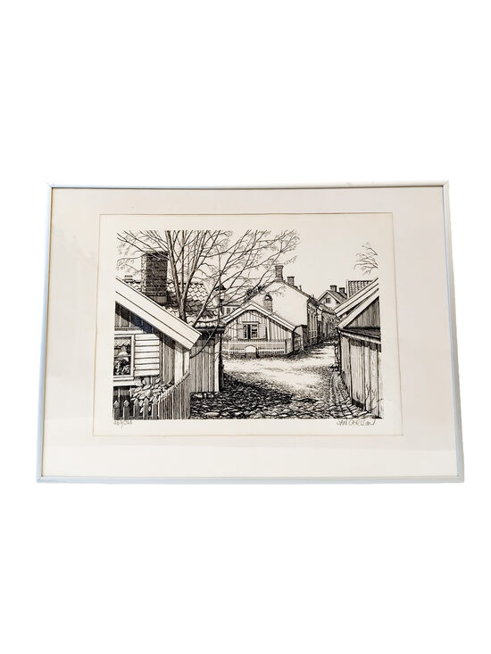 Jan Carlson  “Kalmar motif”, Litogrāfija