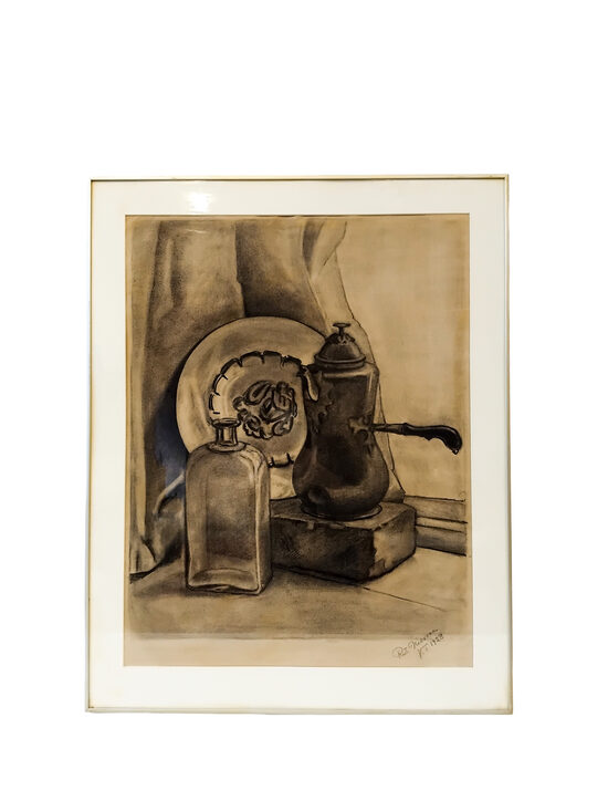 Grafisks darbs ''Klusā daba''