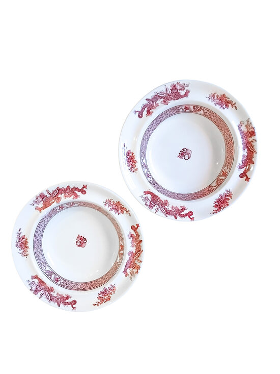 Fabriken Chicago – Thorstrandi – Oslo – Utenlandsk” šķīvji