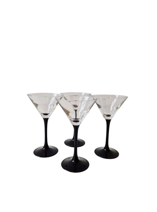 Vintage Luminarc martini glāzes