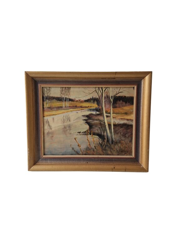 Glezna "Agrs pavasaris", eļļa