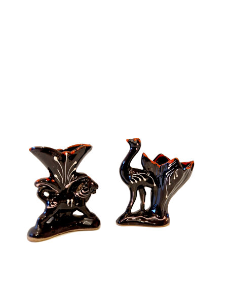 Vāžu komplekts "Lauva un dzērve"