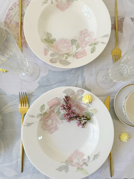 Porcelāna trauku komplekts MATTA ROSOR