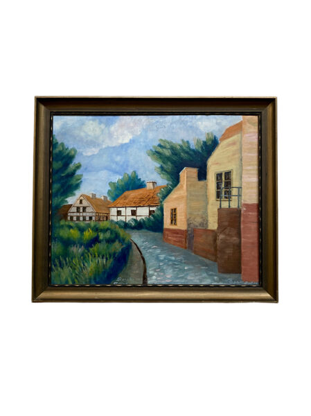 Glezna ''Pilsēta vasarā'', eļļa